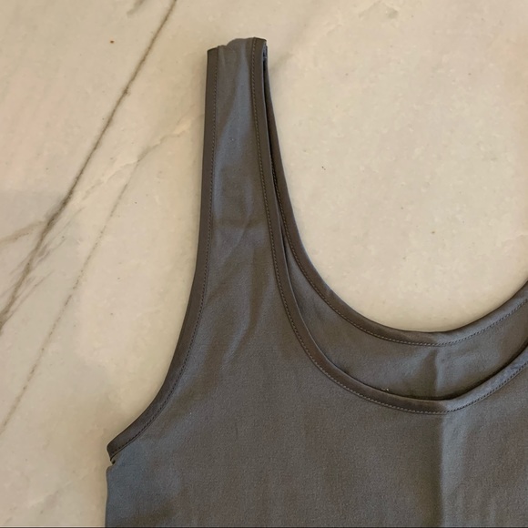 Sleek Gray Tank - Picture 2 of 3